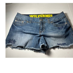 University of Michigan Wolverines Women’s Jean Shorts size 7